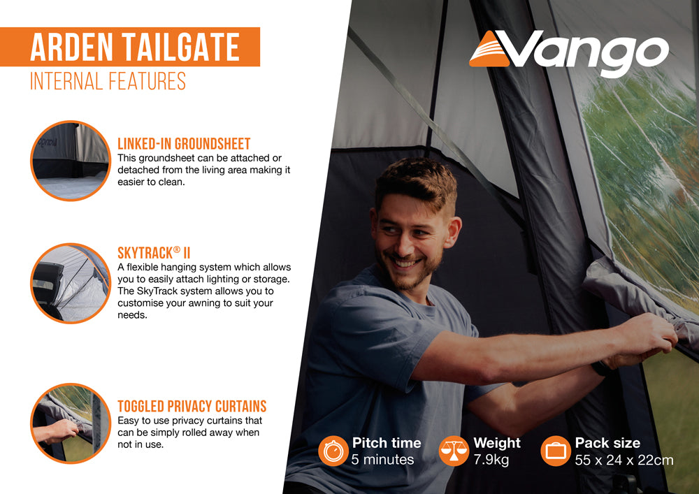 Arden Tailgate Awning