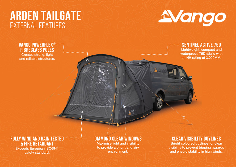 Arden Tailgate Awning