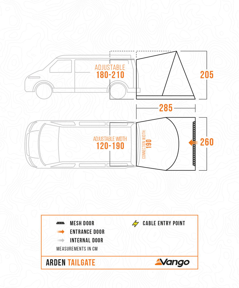 Arden Tailgate Awning